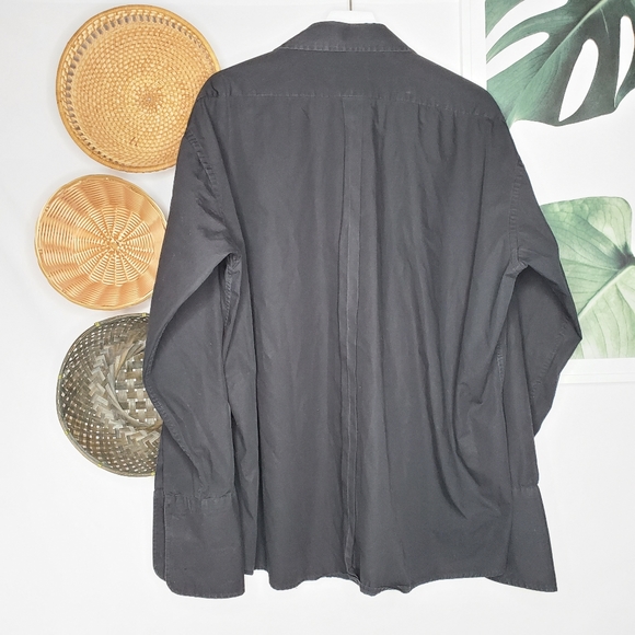 Ben Sherman Men's Black Button Up Shirt Western - Picture 4 of 5